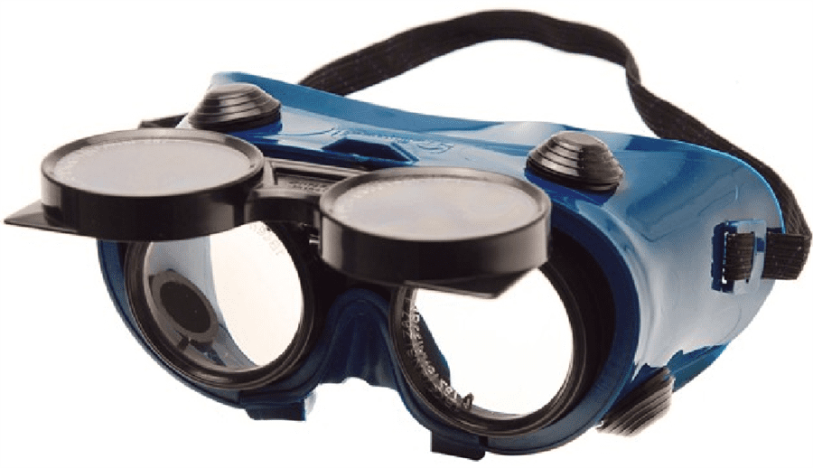 BGS Art 3517 Schweißer-Schutzbrille mit klappbaren Blendschutz 