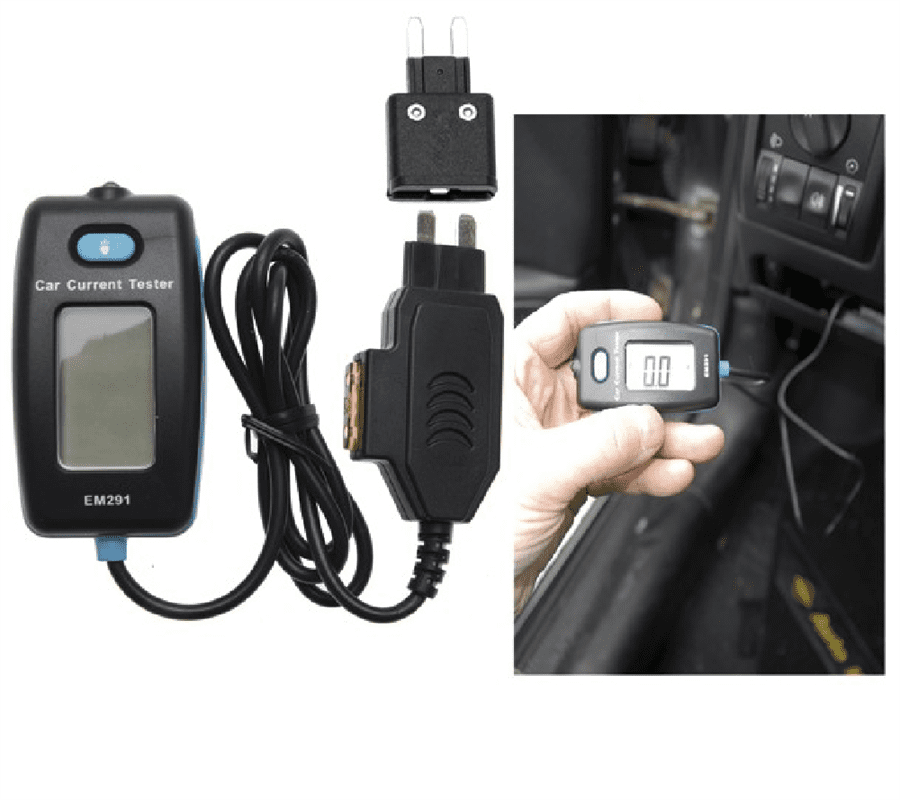 BGS Digitales Amperemeter für Sicherungskontakt 63520