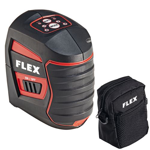 FLEX Selbstnivellierender Kreuzlinien Laser ALC 2/1 Basic Tasche 409.235 