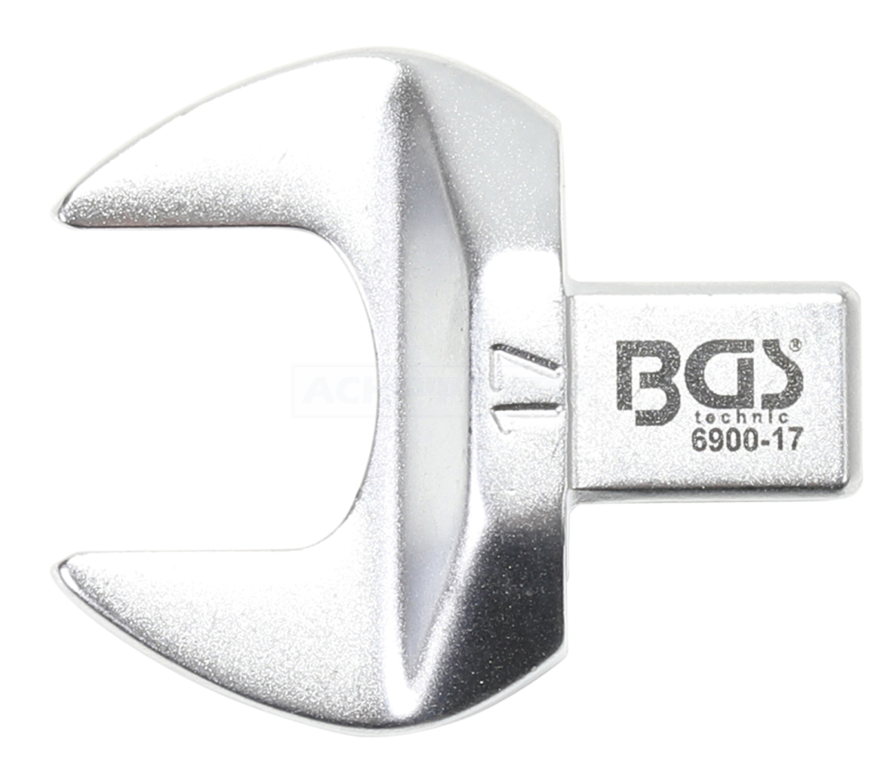 BGS Einsteck-Maulschlüssel 17 mm Aufnahme 9 x 12 mm - 6900-17 | ACH-Shop